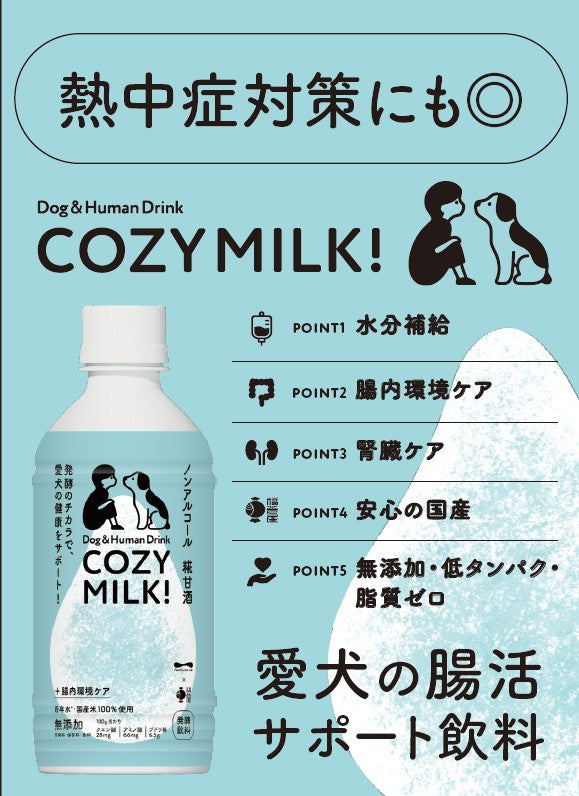 公式サイト限定】COZY MILK & 濃縮タイプ しっかりトライアルセット