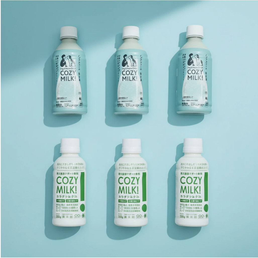 [Online Shopping Exclusive][Heat Stroke Prevention Campaign! Until August 31, 2025] COZY MILK 350g 3-pack 1,500 yen (free shipping)