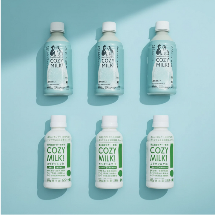 [Online Shopping Exclusive][Heat Stroke Prevention Campaign! Until August 31, 2025] COZY MILK 350g 3-pack 1,500 yen (free shipping)